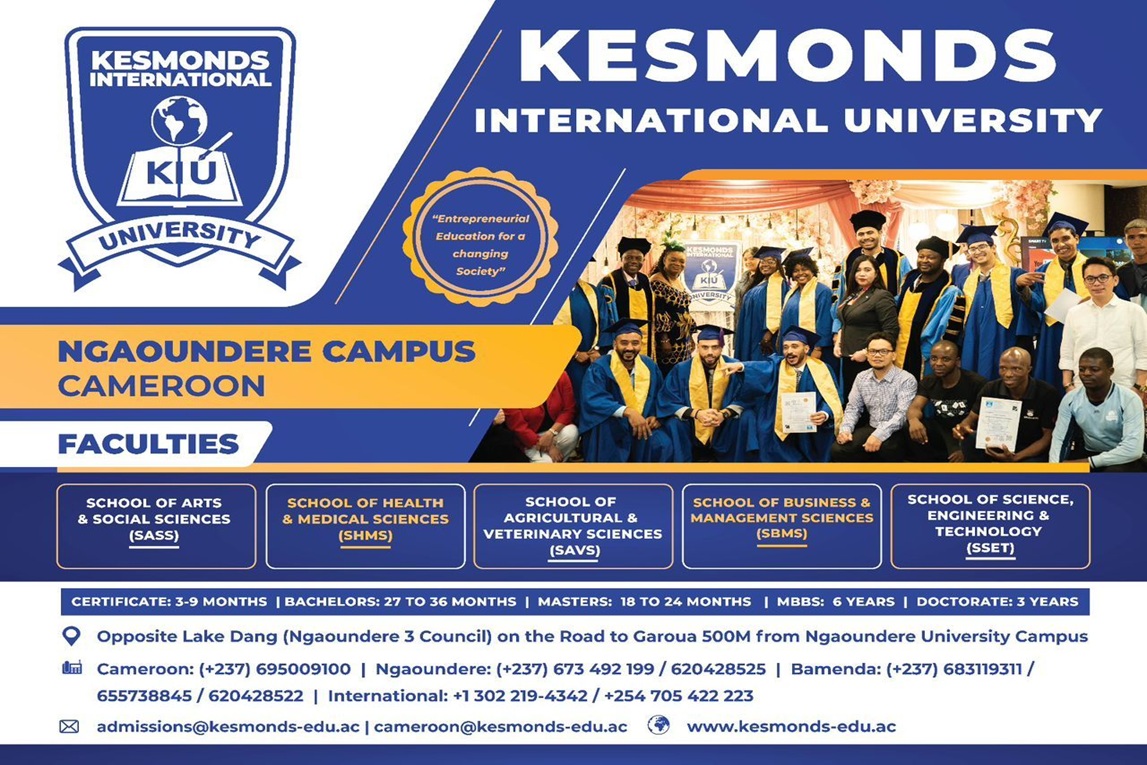 Kesmonds International University Entrance Examinations – August 2025