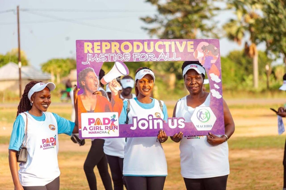 MACHRO Uganda, colleagues from Kesmonds Uganda sponsored the PAD a girl fund-raising event in Maracha District, Uganda  🇺🇬
